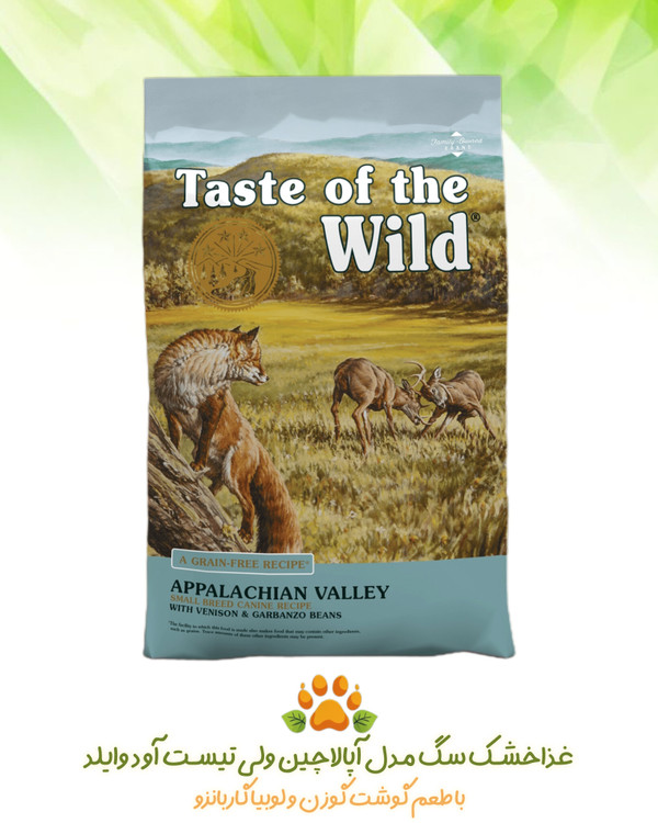 بسته غذاخشک سگ آپالاچین ولی تیست آو د وایلد