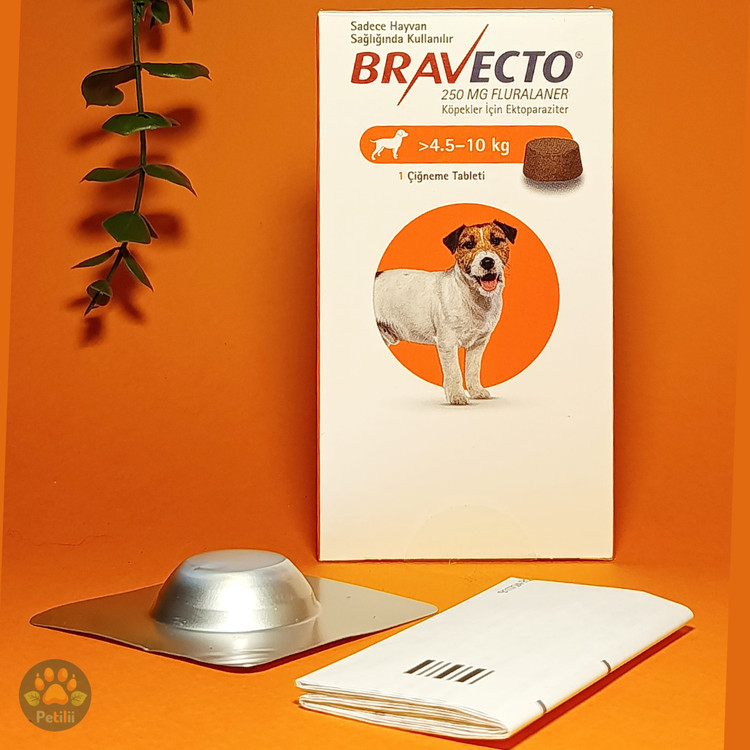 قرص ضد کک و کنه و جرب براوکتو bravecto