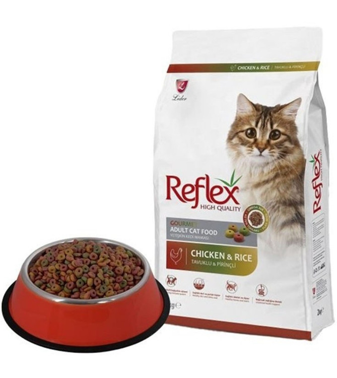 Reflex multi color غذای خشک رفلکس مولتی کالر