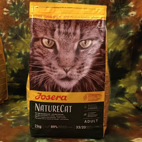 قیمت جوسرا, Josera, غذای خشک گربه, NatureCat, غذای گربه بالغ, گربه حساس, بدون غلات, Grain‑Free Cat Food, غذای گربه سالم, غذای گربه پوست و مو, ضد گلوله مویی, غذای گربه آلمانی