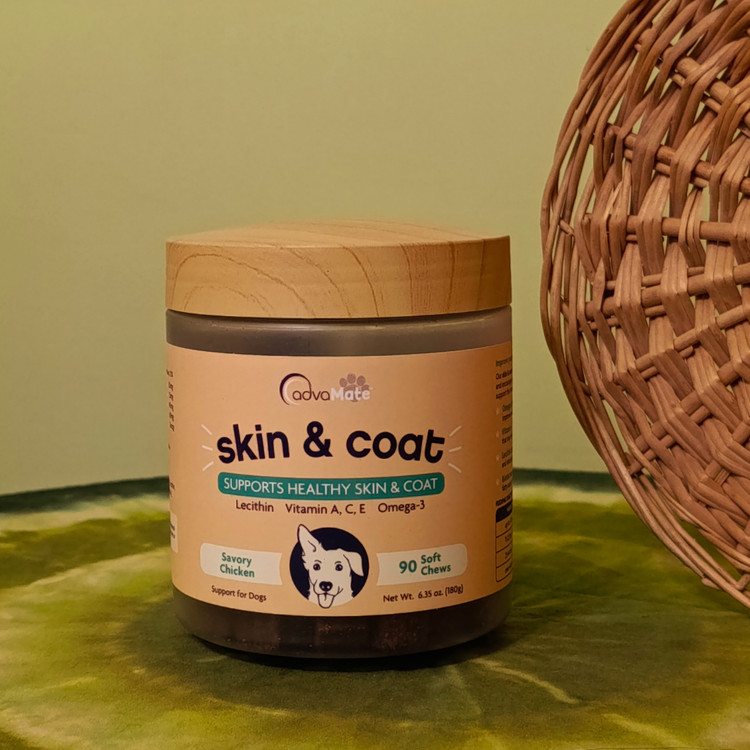 قیمت مکمل پوست و مو skin and coat ادواکر advamate