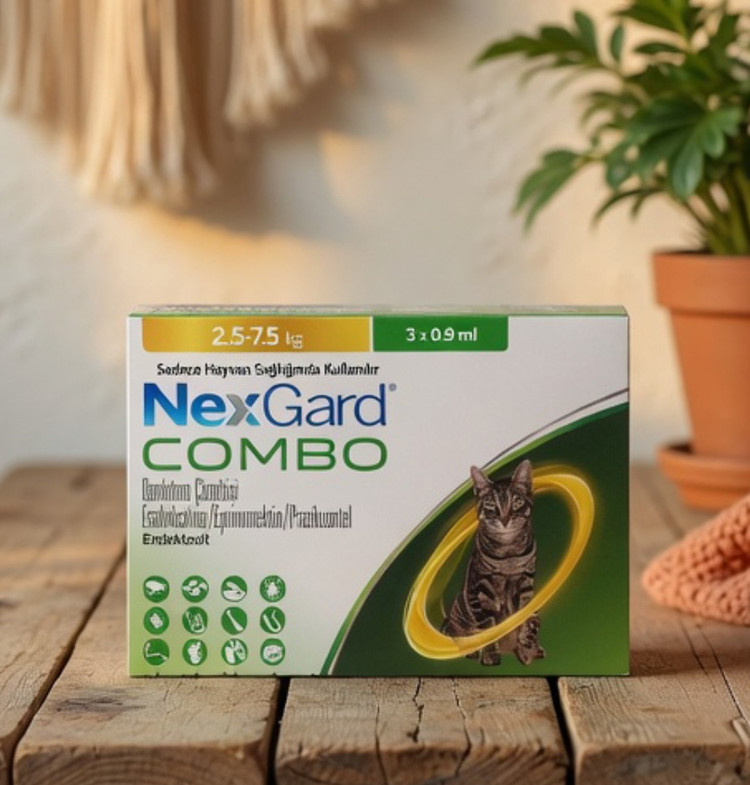 قطره ضد کک و کنه نکسگارد کمبو nexgard combo