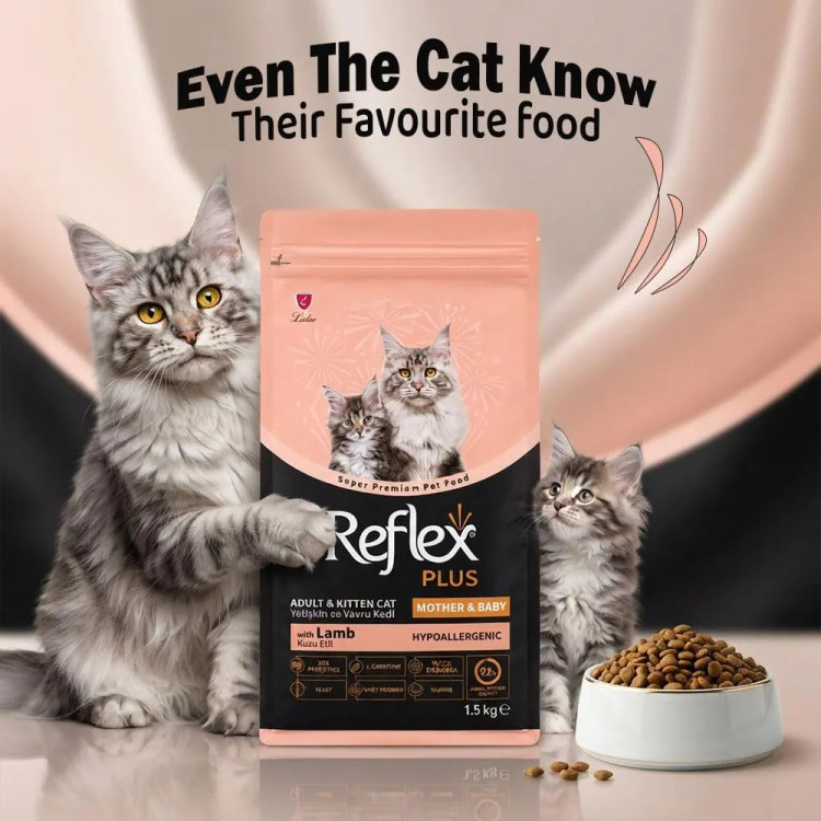 قیمت reflex plus mother and baby cat